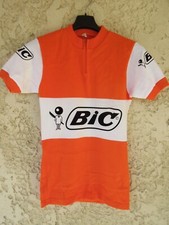 Maillot cycliste BIC orange
