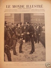 LE MONDE ILLUSTRE 1893 N 1872 LE CAPITAINE BINGER,et LOUIS MONTEIL: EXPLORATEURS