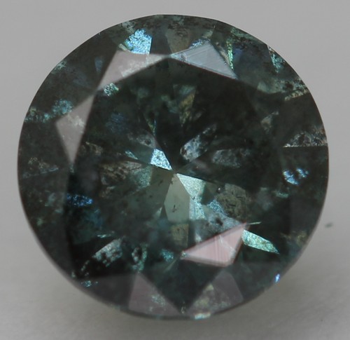 Diamant naturel si3 vert bleu - diamant,