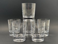 SÈVRES - Série de 6 Verres à Whisky en Cristal Modèle Villers - Design