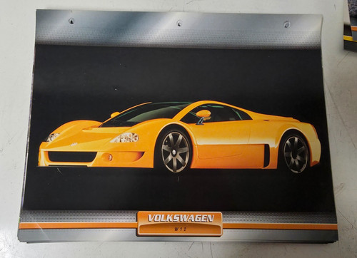 Volkswagen w12 carte fiche - carte,