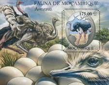 Timbres Mosambik 2011 Mi bloc-feuillet 503 neuf avec gomme originale 2011 Vogels