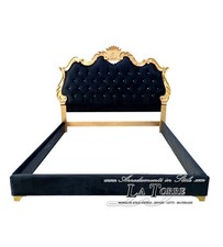 Lit double baroque avec - lit,