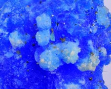 8cms alunogène chalcanthite - 3.8cms,