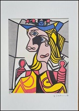 Roy Lichtenstein Femme 50 X 35