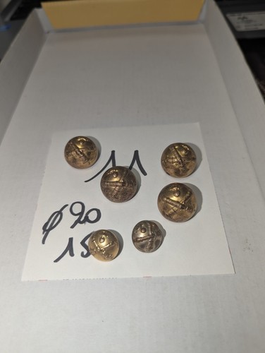 Lot boutons militaire - de,