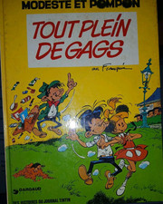 Modeste et Pompon. Tout plein de gags. Dargaud 1973