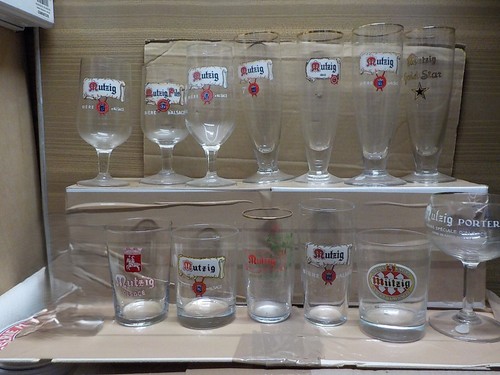 Verre ancien biere - verre,