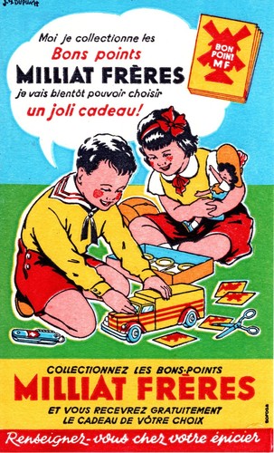 Milliat freres bons points - freres,