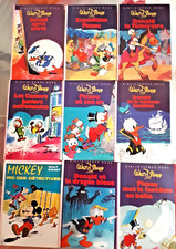 9 x Lot. Walt Disney Lot. Livres Donald & Co. + 1 Mickey + Bob Morane
