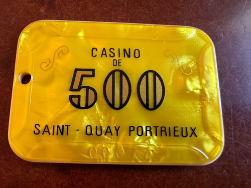 Rarissime plaque 500 francs - plaque, de