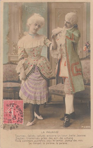 Pavane couple costume - -,
