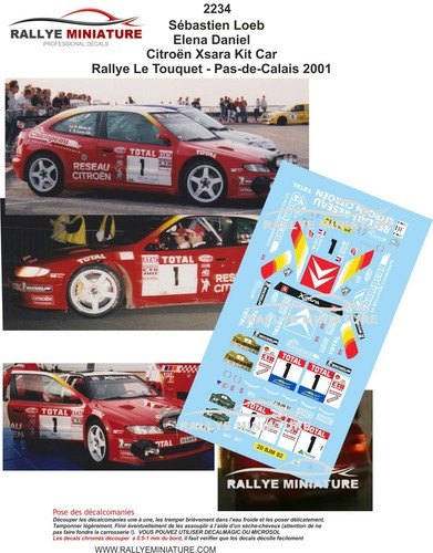 Decals ref 2234 citroen - decals,