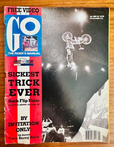 Magazine july 1990 rare - go,