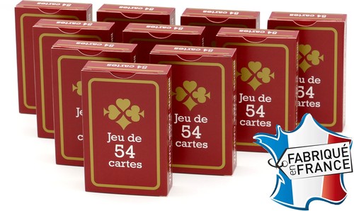 France cartes jeu 54 - france,