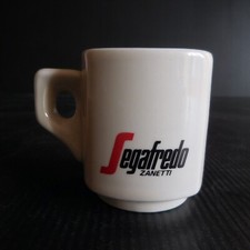 Tasse café porcelaine SEGAFREDO ZANETTI ACF ITALY art déco table céramique N4964