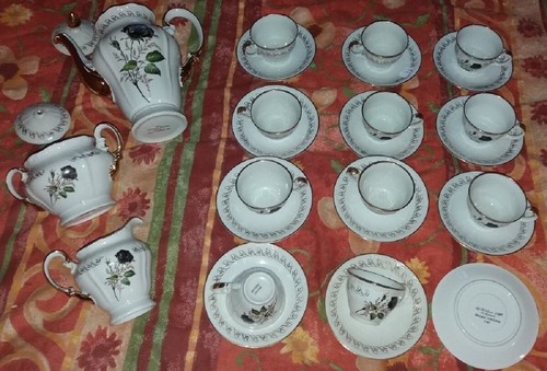 Service café porcelaine