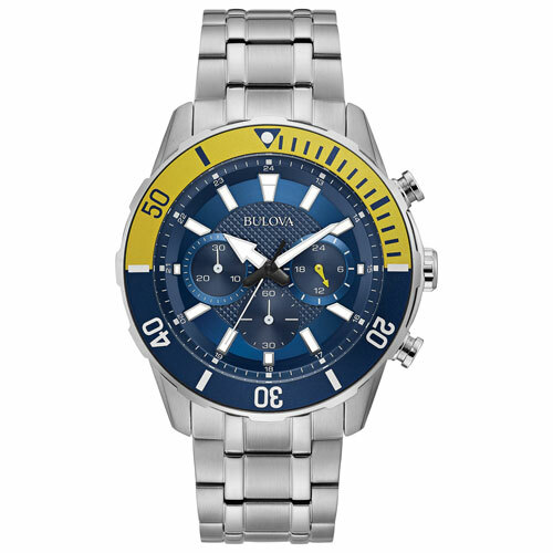 Bulova 98a245 stainless - bulova, steel