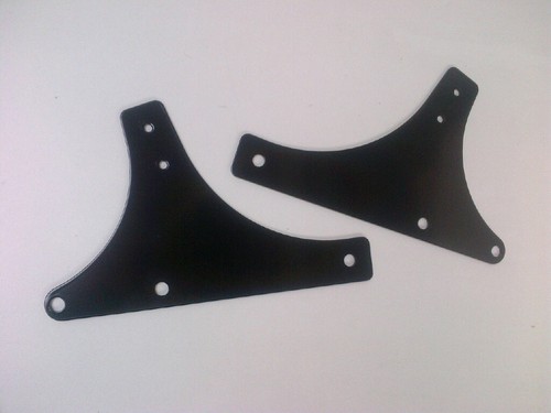 Plaques latérales sissy bar - plaques,