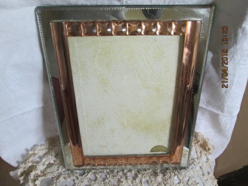Porte photos verre biseaute - photos,