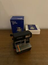 Ancien Appareil Photo POLAROID Modèle 635 Supercolor + Boîte Vintage #B894