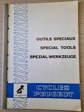 catalogue outils speciaux concessionnaire PEUGEOT Mobylette original 1979