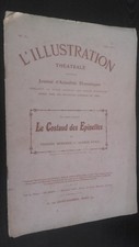 REVUE L'ILLUSTRATION THEATRALE