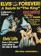 MAGAZINE HOMMAGE 100% ELVIS PRESLEY- A SALUTE TO THE KING-ELVIS FOREVER-USA 1977