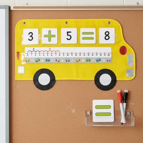 Tableau poche bus scolaire - tableau,