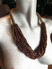 Monet collier multirang métal