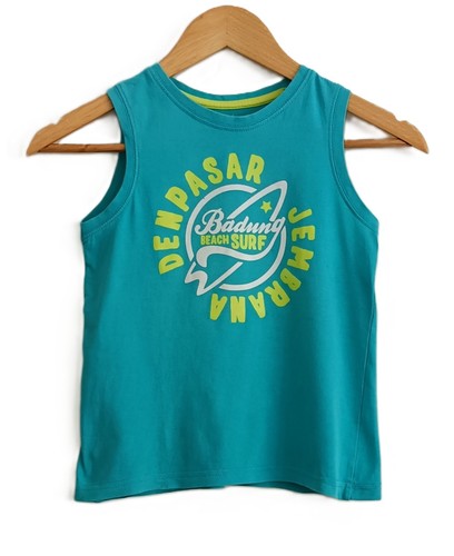 Débardeur bleu turquoise