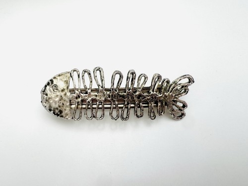 Barrette cheveux métal - barrette,
