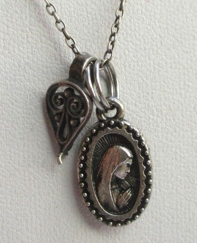 Pendentif médaille religieuse - pendentif,