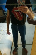 Jean's LEVI'STRAUSS & CO 501 bleu foncé vintage W31 - USA - T29/34 ourlé 32.