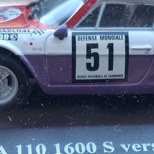 Alpine a110 1600 1973 - 1600, 1/43