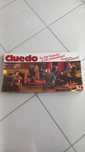 Jeu société cluedo - de,