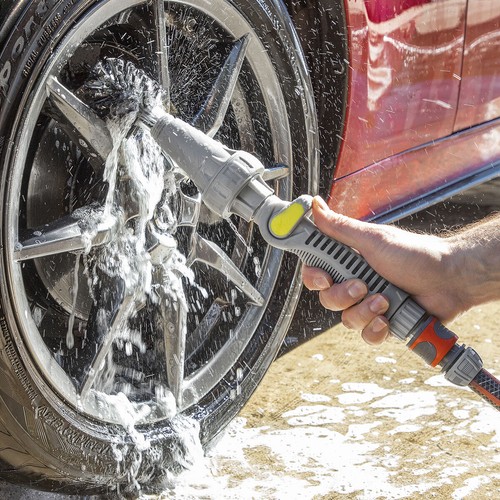 Brosse rotative pour - brosse, tuyau