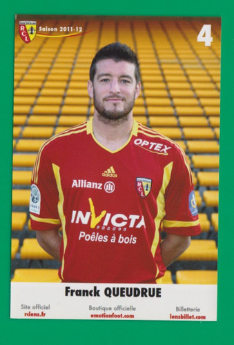 Football carte joueur franck - carte,