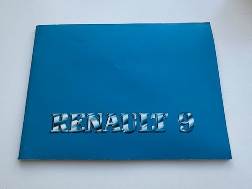 Renault notice - r9,