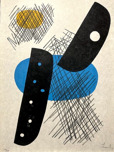 Berto lardera lithographie - berto,