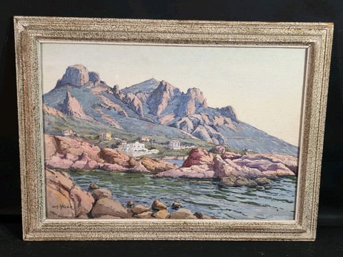 Tableau aquarelle vue - , cap