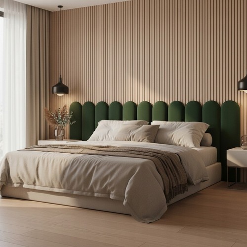 Panneau rembourré coussin