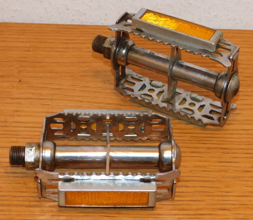 Vintage pedale metal velo - pedale,