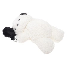 Porte-Mouchoirs pour Voiture Peluche 33x23x8cm Blanc 1 Pc
