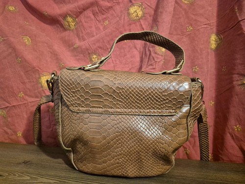 Sac besace bandoulière marron - sac,