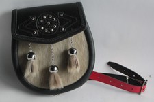 Sporran Bourse écossaise cuir
