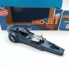 Meccano Triang GYRO JET voiture FUSÉE dragster 70's vintage Black Jack
