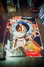 SISLEY IZIA BY QUENTIN JONES A French Bus StopVintage Fragrance Poster Original