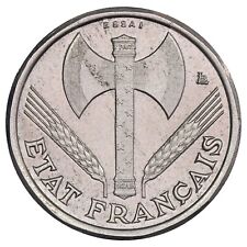 France Essai piéfort 50 centimes 1942 État Français - SPL - aluminium GEM.86.EP1