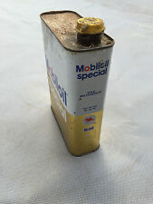 Ancien bidon d'huile MOBILOIL
